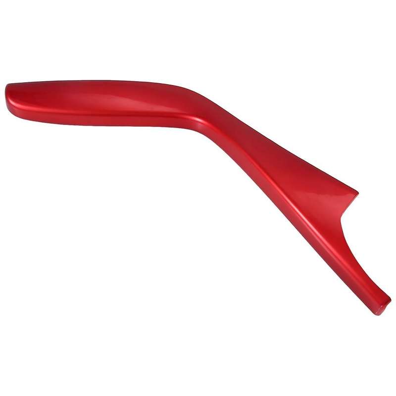 Abs Red Interior Gear Shift Panel Stripe Cover Trims for 2016-2021