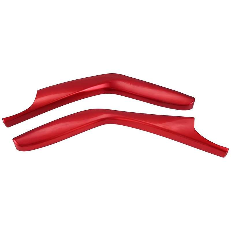 Abs Red Interior Gear Shift Panel Stripe Cover Trims for 2016-2021