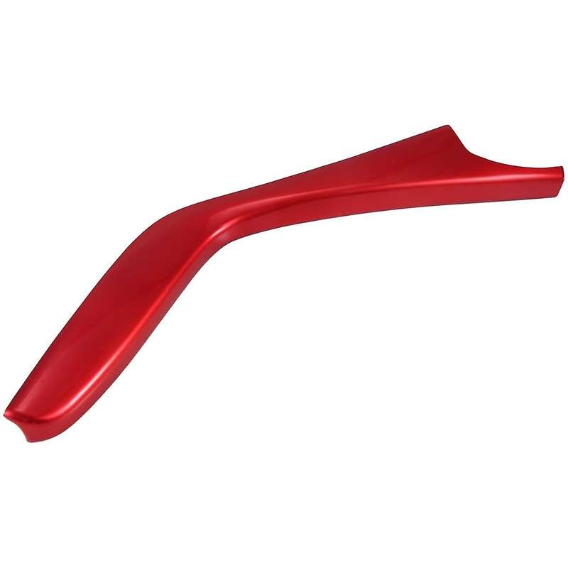 Abs Red Interior Gear Shift Panel Stripe Cover Trims for 2016-2021