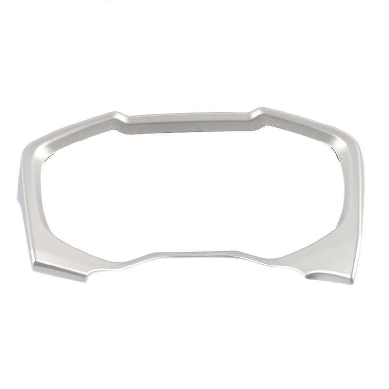 ABS Silver Chrome Dashboard Decorative Frame Trim Dash Panel Frame Trim Cover for 19-20( Right-Side