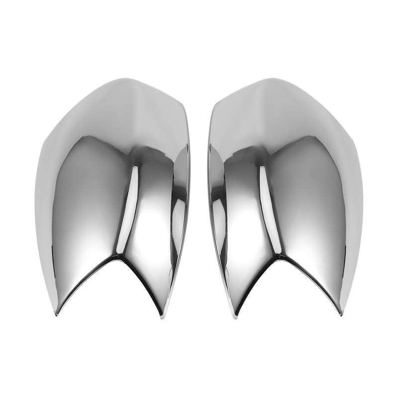 ABS Silver Chrome Side Makers Rear View Mirror Cover Side Mirror Cover Trim for