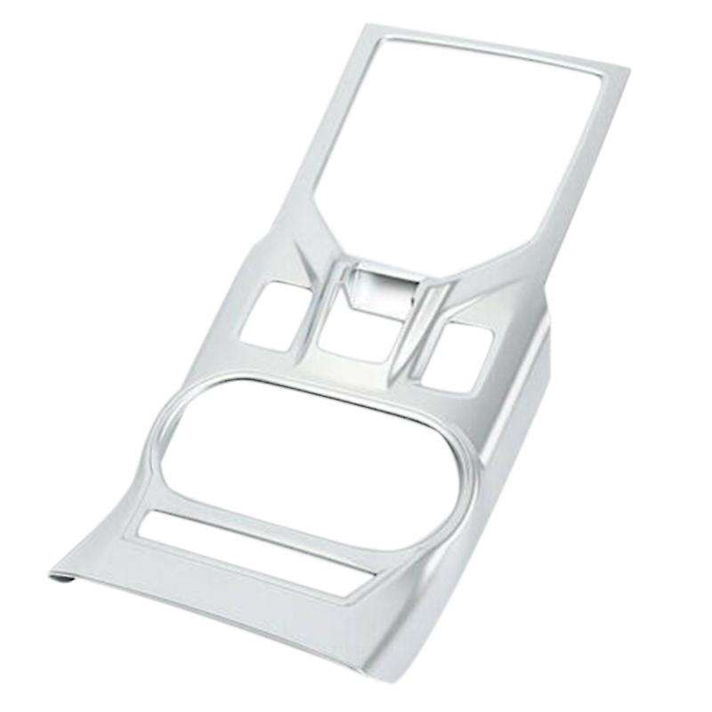 ABS Silver Gearbox Shift Panel Cover Trims for XV Crosstrek 2017 - 2020 Accessories
