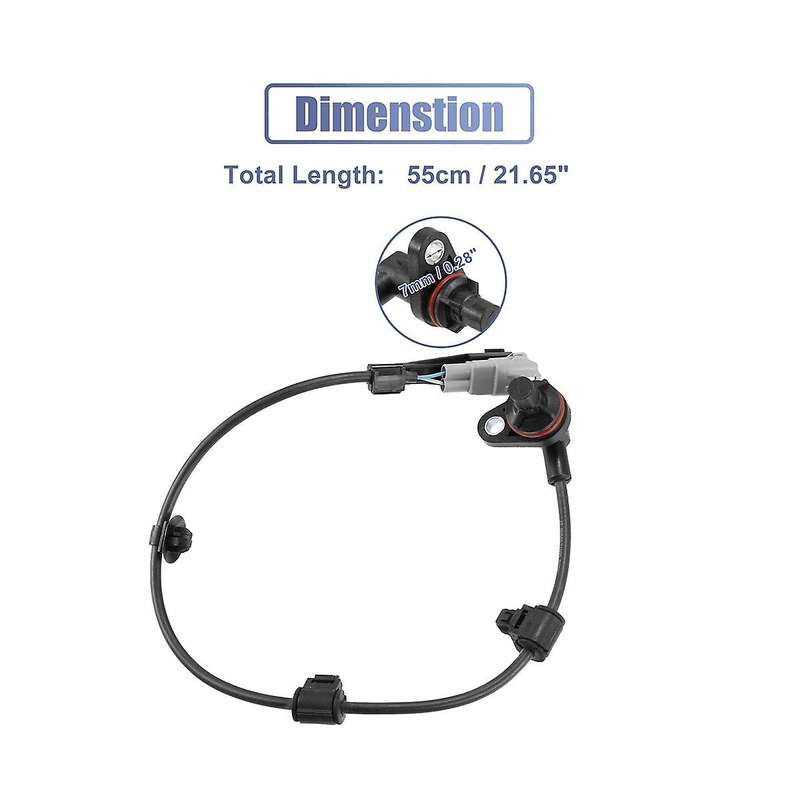 ABS Wheel Speed Sensor Rear Left 89546-71020 for Fortuner 04-15