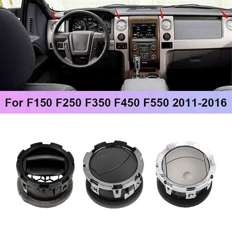 AC /Heater Air Duct Vent for F250 F350 F450 F550 2011-2016 Matt Air Conditioner Outlet DC3Z19893BA D