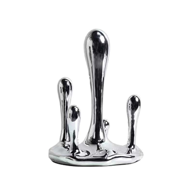 Abstract Water Droplet Resin Sculpture Crafts Ornament Home Decoration Study Table Desk Aesthetic Ar