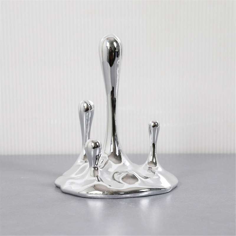 Abstract Water Droplet Resin Sculpture Crafts Ornament Home Decoration Study Table Desk Aesthetic Ar