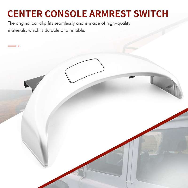 ABS+PC Center Console Armrest Switch Button Trim Cover for C GLC Class W205 W253 2015-2020