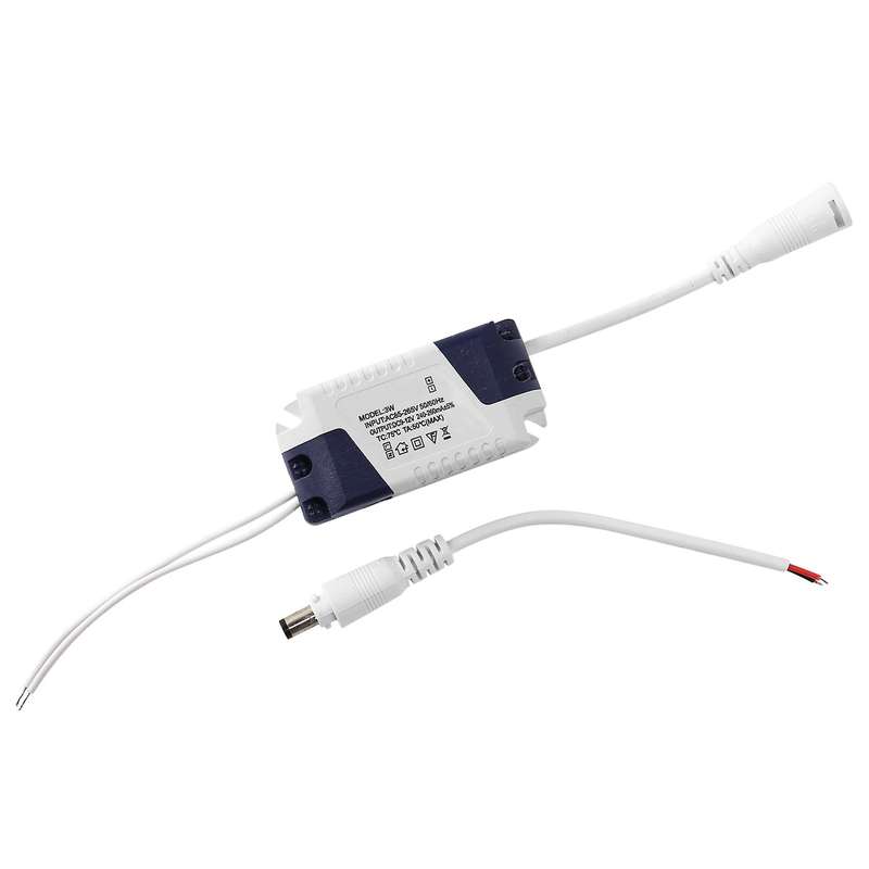 Ac 90-240v to Dc 9-12v 3w Constant Current Led Strip Driver Transformer