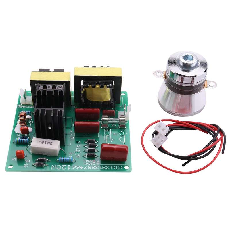 Ac 110v 100w 40k Ultrasonic Cleaner Power Driver Board+1pcs 60w 40k Transducer for Ultrasonic Clean