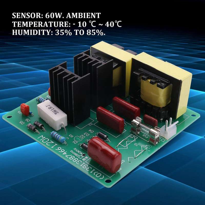 Ac 110v 100w 40k Ultrasonic Cleaner Power Driver Board+1pcs 60w 40k Transducer for Ultrasonic Clean