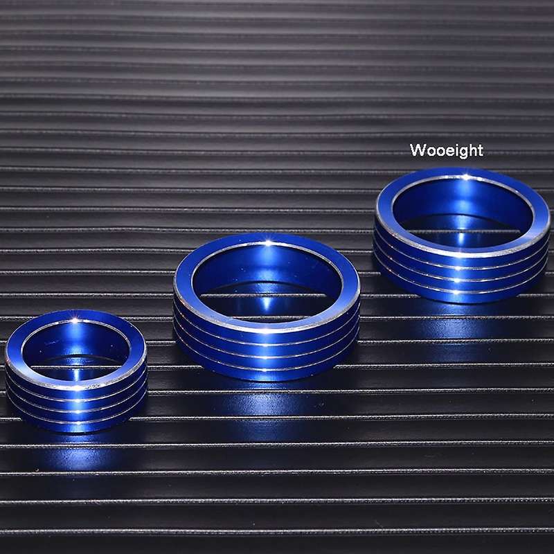 AC Control Knob Cover for Forester 2019-2021,Air Condition Switch Volume Trim for Crosstrek XV ,Blue