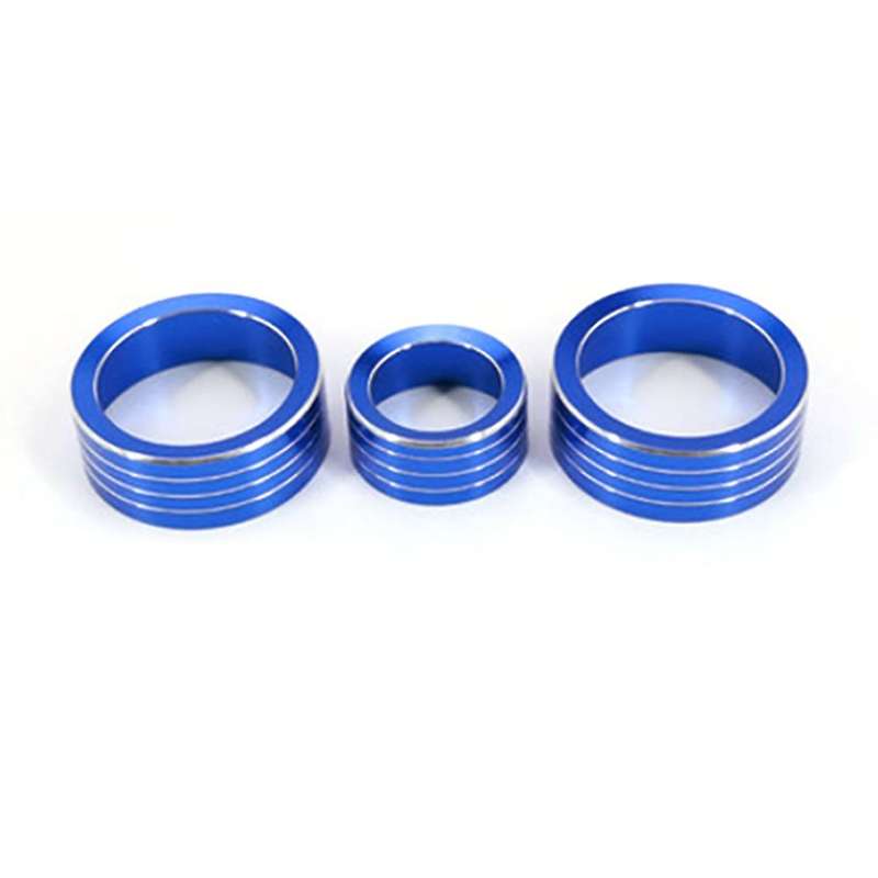 AC Control Knob Cover for Forester 2019-2021,Air Condition Switch Volume Trim for Crosstrek XV ,Blue