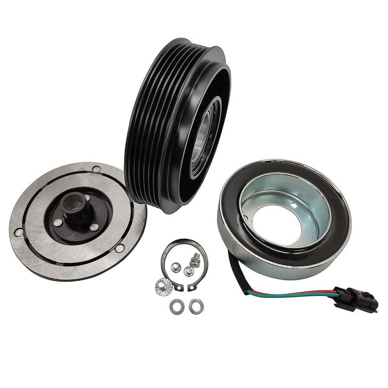 AC Compressor Clutch Kit Coil Pulley for 2008 - 2014 Rogue 2.5L