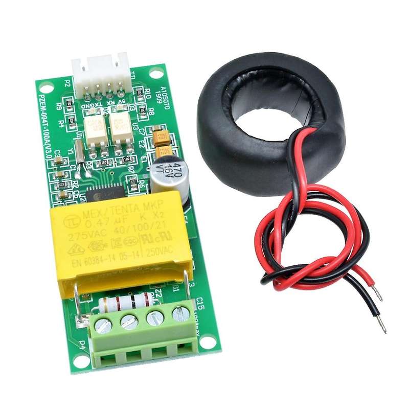 Ac Digital Multifunction Meter Watt Power Volt Amp Current Test Module Pzem-004t for Ttl Com2/com3/