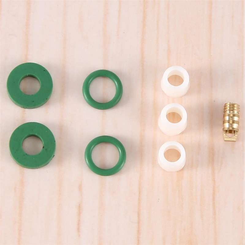 AC Manifold Gauge Set-AC Diagnostic Manifold Gauge Set with 5FT Hoses Adapter, 1/4Inch Hose Connecto