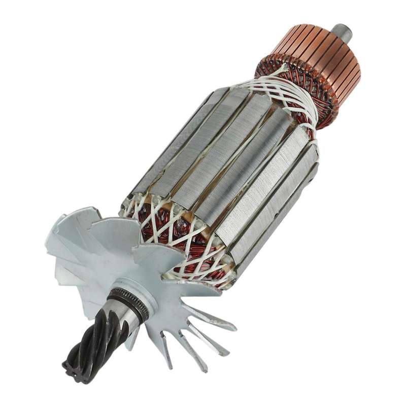 AC220-240V 7 Teeth Drive Shaft Electric Hammer Steel Cutting Machine Rotor 355 for 2414NB 2414B 5165