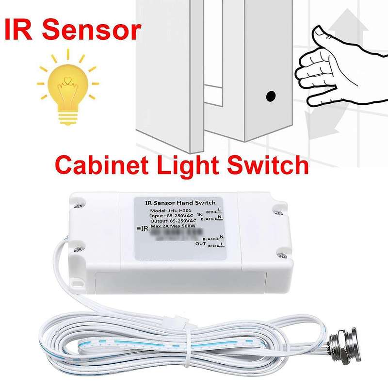 AC85-250V IR Sensor Switch Infrared Light Switch for LED Lamps LED Strips Motion Sensor Hand Wave
