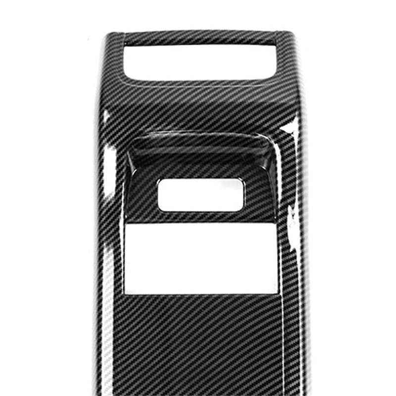 Accessories Center Console Armrest Box Rear Air Outlet Vent Frame Cover Trim Anti Kick Plate for Tan