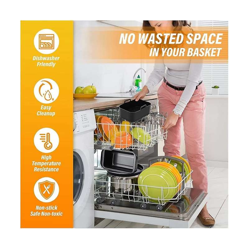 Accessories for Ninja Dual Xl Kitchien Vortex 3.7qt-4.2qt Fryers