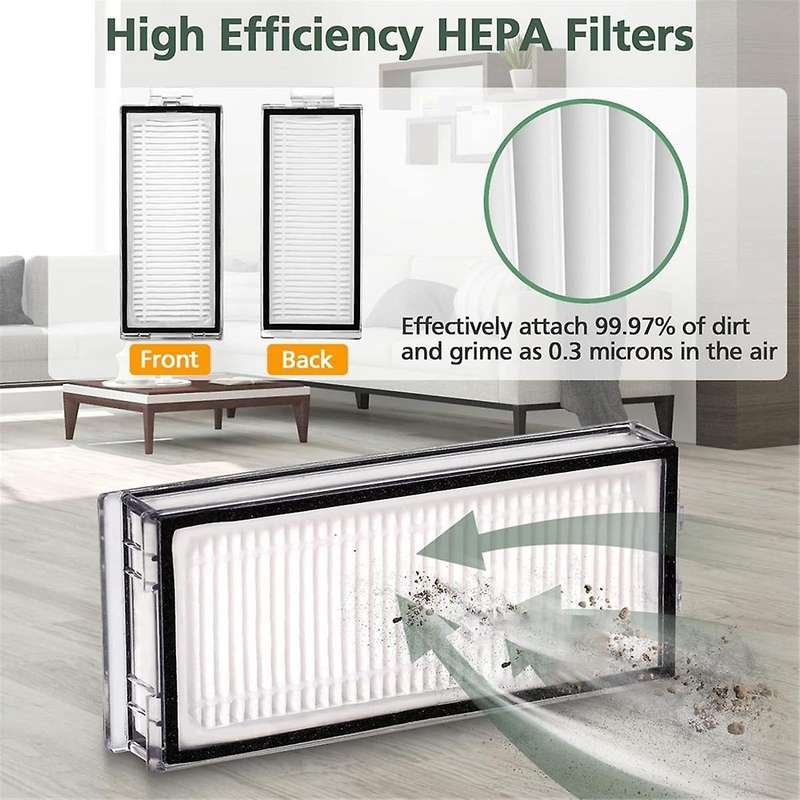 Accessories Kit for Q5 Pro/q5 /q8 Max/q8 , Roller Brush, Cleaning Brush, Hepa Filter