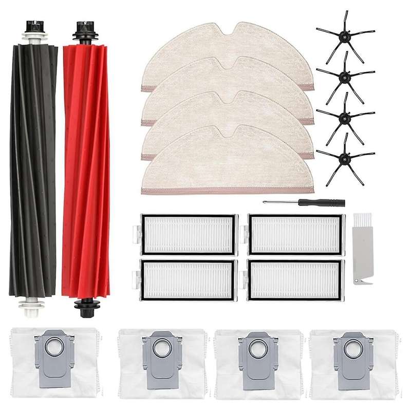 Accessories Kit for Q5 Pro/q5 /q8 Max/q8 , Roller Brush, Cleaning Brush, Hepa Filter