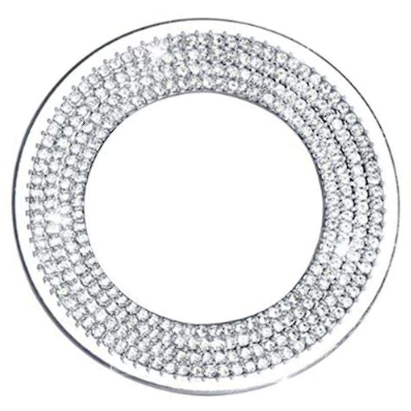 Accessories for Golf Atlas Steering Wheel LOGO Cap Covers Decal Stickers Bling Interior Decorations