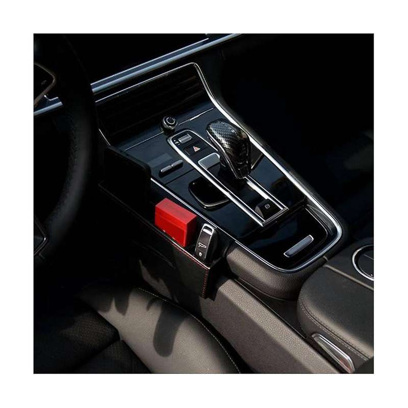 Accessories Leather Interior Car Seam Storage Box Organizer Holder for 971 2017-2018