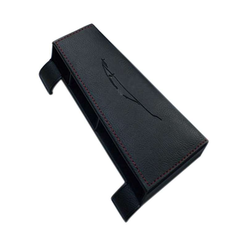 Accessories Leather Interior Car Seam Storage Box Organizer Holder for 971 2017-2018