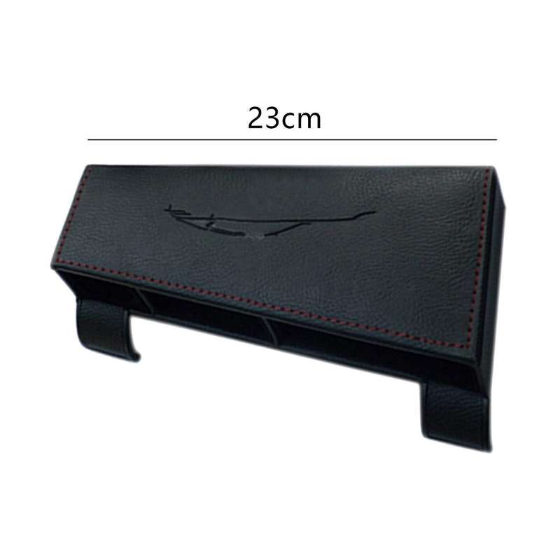 Accessories Leather Interior Car Seam Storage Box Organizer Holder for 971 2017-2018