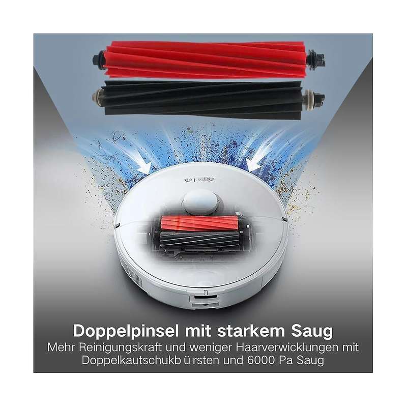 Accessory Set for S8, S8+, S8 Pro Ultra, Duo Roller Brush, Self-cleaning Brush, Hepa Filters Wipes D