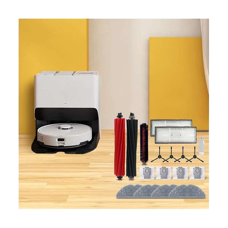 Accessory Set for S8, S8+, S8 Pro Ultra, Duo Roller Brush, Self-cleaning Brush, Hepa Filters Wipes D