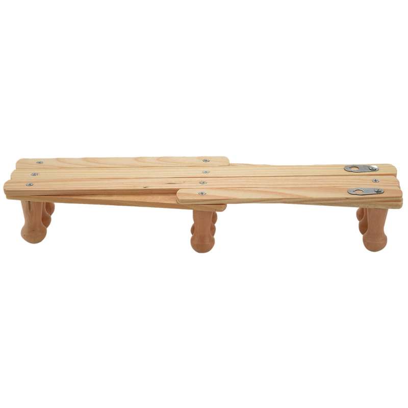 Accordion Wall Hanger 10 Hooks Pack Of 2 Natural Wood Expandable Accordion Coat Rack Hanger