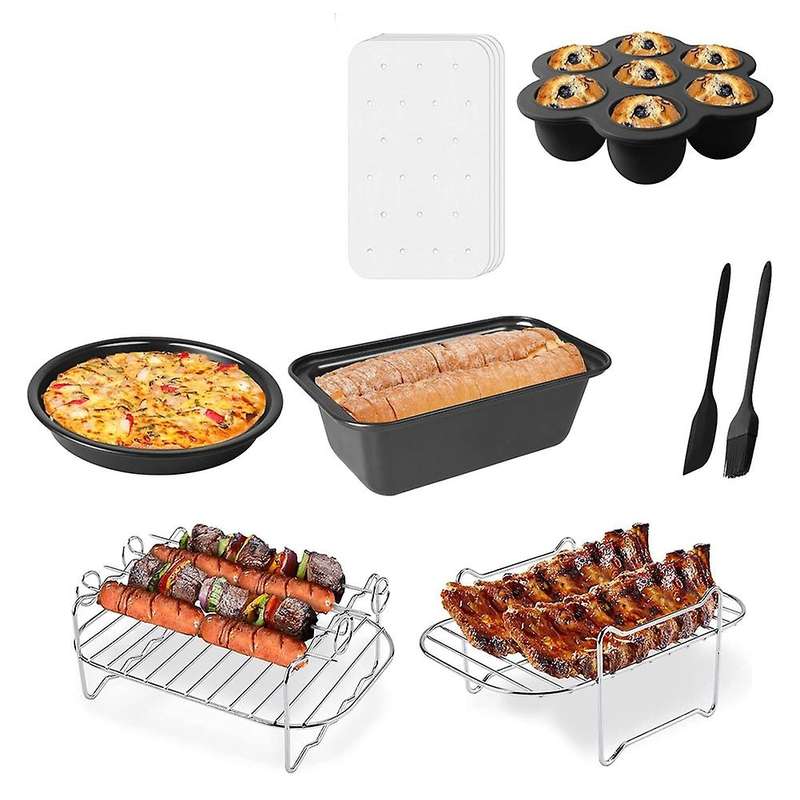 Accessories, for Ninja Dual Af300uk, Af400uk & 3.7qt - 4.2qt and Larger Dual Zone Air Fryers