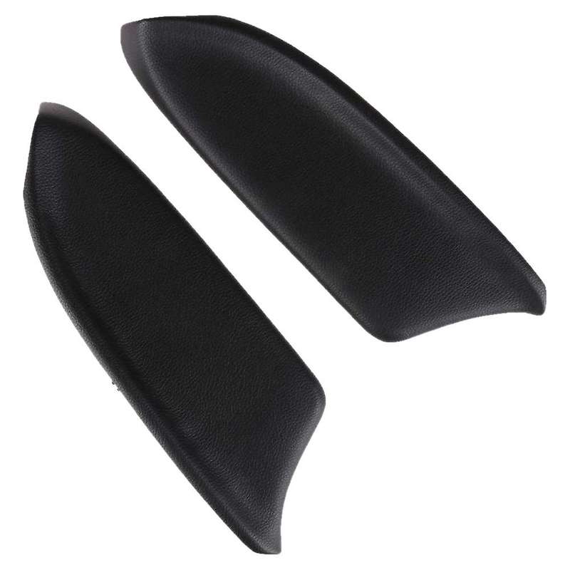 Accord Armrest Replacement,Vinyl Front Door Panels Armrest Lid Pad for 2008-2012 Accord (Black)