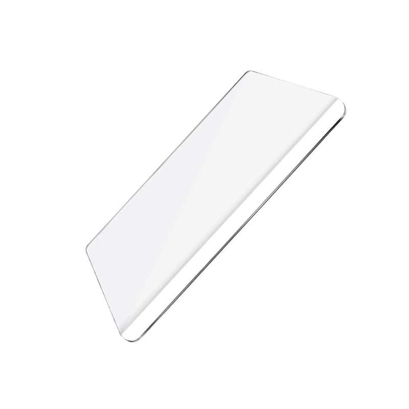 Acrylic Anti- Transparent Cutting Board with Lip for Kitchen Counter Countertop Protector Home Resta