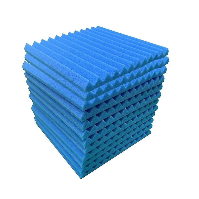 Acoustic Foam Panels 12 Pcs, Soundproof Wall Panels 30x30x5cm, High Density Sound Absorbing Panel F