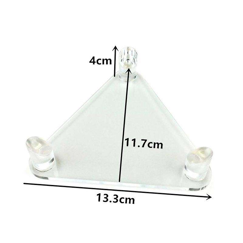 Acrylic Ball Stand - Holds Footballs, Basketballs Volleyballs Or Soccer Balls Display Stand