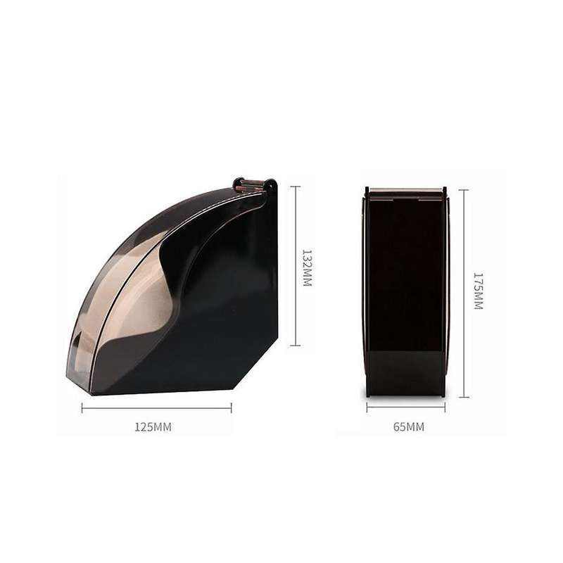 Acrylic Coffee Filter Holder Storage, Coffee Filter Box and Cone Coffee Filters Coffee Filter Paper