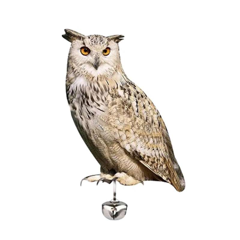 Acrylic Bird Repeller Simulation Owl Reflective Bird Repeller Owl Orchard Balcony Garden Bird Repell