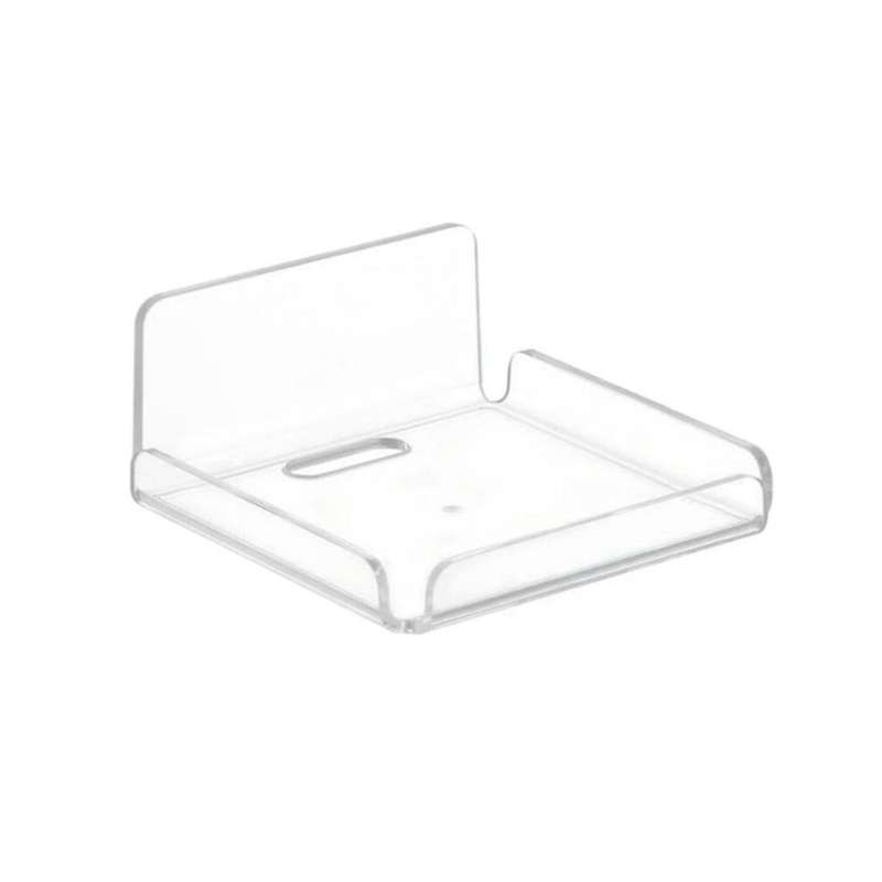 Acrylic Floating Shelf for Security Cameras,baby Monitors,speakers,plants-4in Universal No Drill She