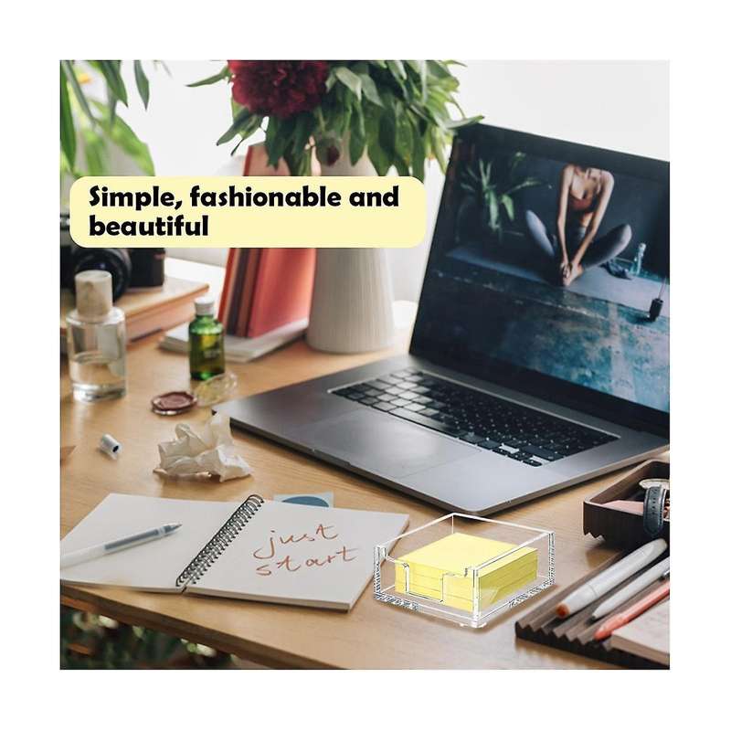 Acrylic Tissue Box Hotel Restaurant Washstand Access Convenient Desktop Tissue Box Storage Finishing