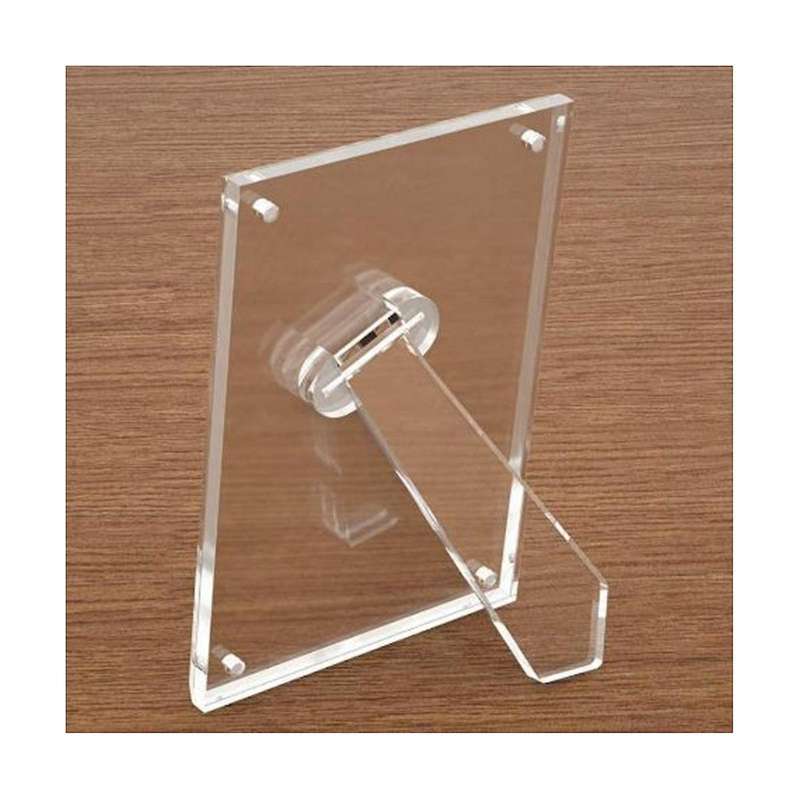 Acrylic Transparent with Bracket Frame Acrylic Frameless Transparent Cube Floating Gift