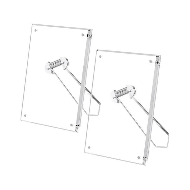 Acrylic Transparent with Bracket Frame Acrylic Frameless Transparent Cube Floating Gift