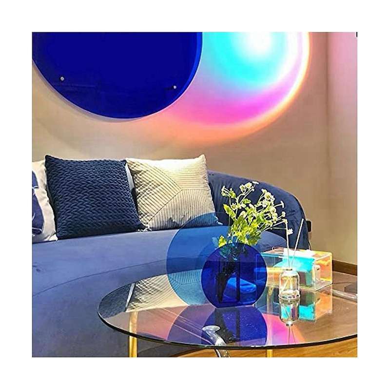 Acrylic Vases Are Used for Wedding Centerpieces, Home Decor, and Office Decor Vases (blue Double Ri