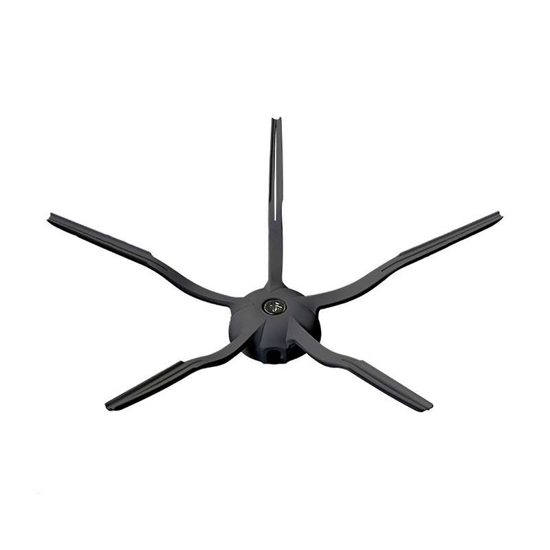 Activated Charcoal Filters+Full-Wool Rags+Cleaning Brush+5-Arm Side Brushes for S50 Vacuum Cleaner P