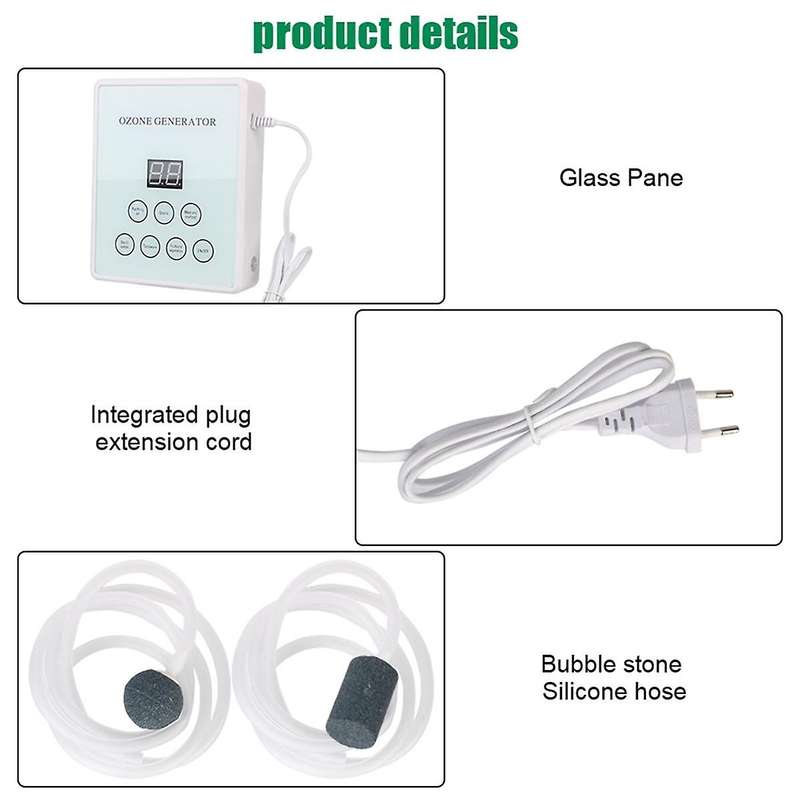 Active Ozone Generator Smart Fruits and Vegetable Disinfection Machine Disinfector Multi Functional