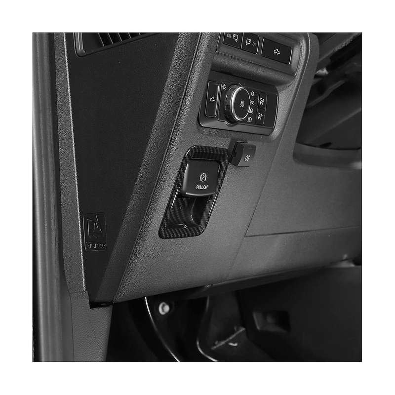 Active Park Assist Button Trim for 2021 2022 2023 Handbrake Switch Panel Trim Accessories - Abs Car