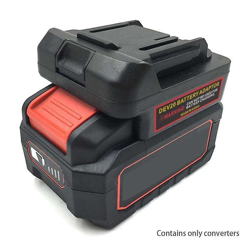 Adapter DVB18MTL Converter for 20V Li-Ion Battery for 18V Lithium Electric Power Tool BL1830 BL1815