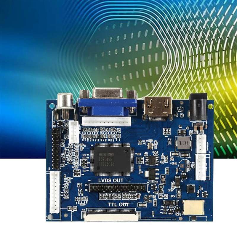 Adapter Board Module 7-8 Inch LCD 50PIN Universal AT070TN90/92/94 Driver Board -Compatible Projectio