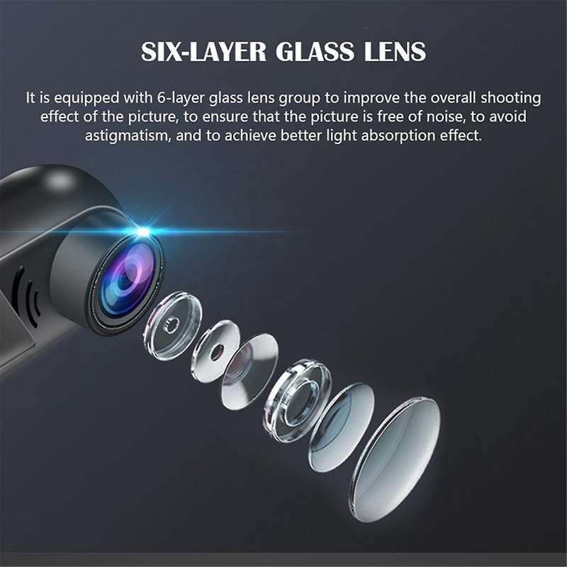 ADAS Auto DVR Camera HD 1080P Dash Camera USB Loop Record G-Sensor Car Recorder for Android Radio